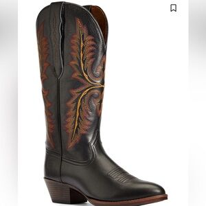 HERITAGE ELASTIC WIDE CALF WESTERN BOOT